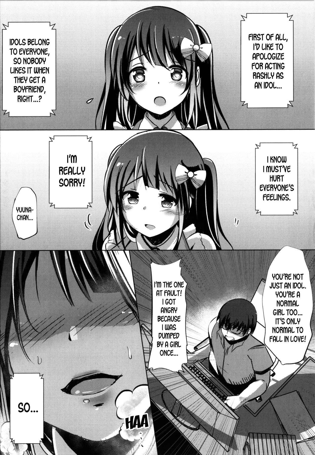 Hentai Manga Comic-Even if You Turn Into a Perverted Idol...-Read-7